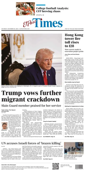 Cover of El Paso Times