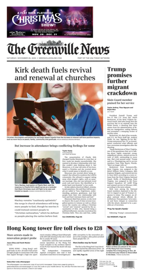 Cover of The Greenville News