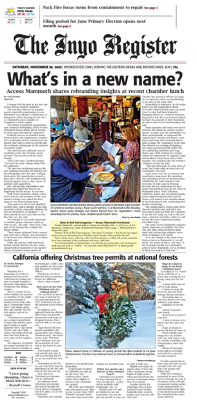 Cover of Inyo Register