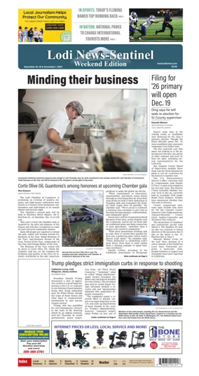 Cover of Lodi News-Sentinel