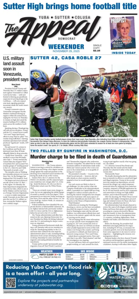 Cover of Marysville Appeal-Democrat    