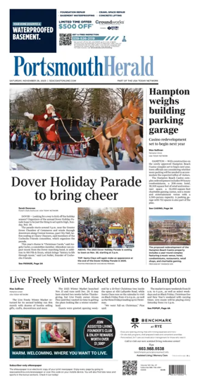 Cover of Portsmouth Herald
