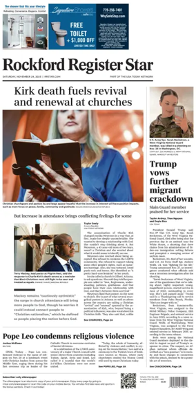 Cover of Rockford Register Star