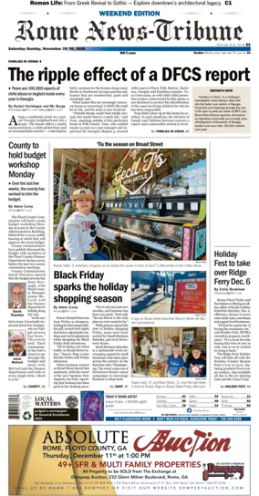 Cover of Rome News-Tribune