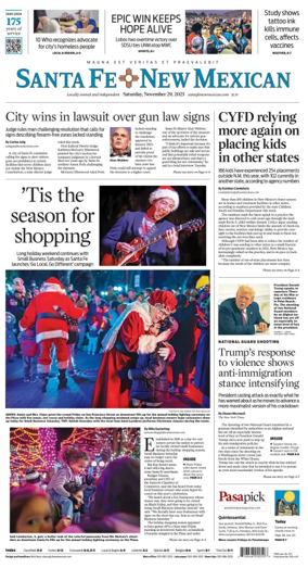 Cover of Santa Fe New Mexican