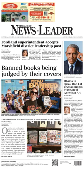 Cover of Springfield News-Leader