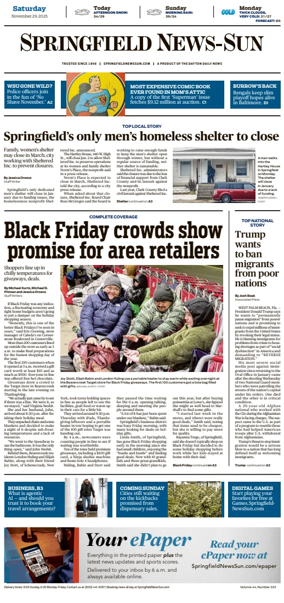 Cover of Springfield News-Sun