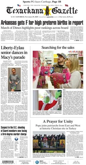 Cover of Texarkana Gazette