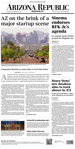 Cover of The Arizona Republic