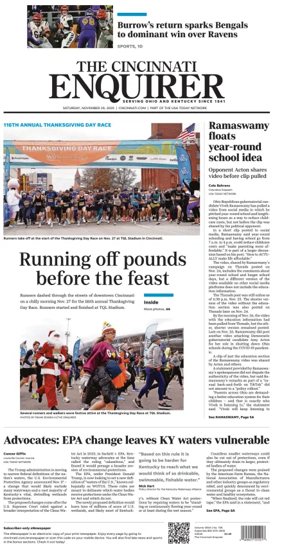 Cover of The Cincinnati Enquirer