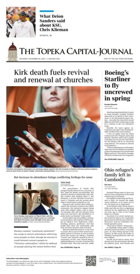 Cover of The Topeka Capital-Journal