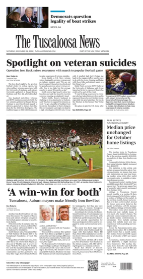 Cover of The Tuscaloosa News