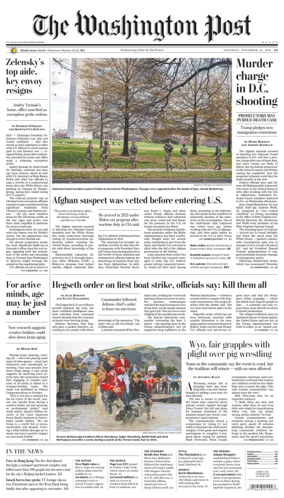 Cover of The Washington Post