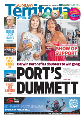 Cover of Sunday Territorian
