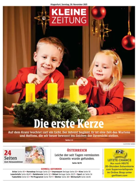 Cover of Kleine Zeitung Kaernten