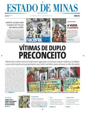 Cover of Estado de Minas (Brazil)