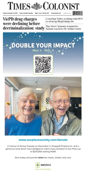 Cover of Times Colonist