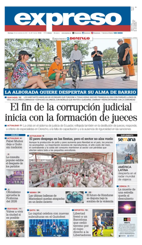 Cover of Diario Expreso