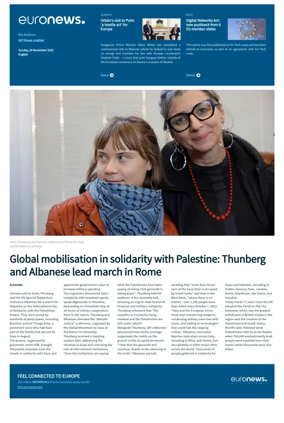 Cover of EuroNews (English Edition)