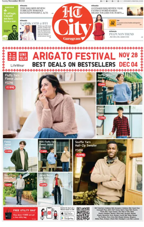 Cover of Hindustan Times (Gurgaon) - City