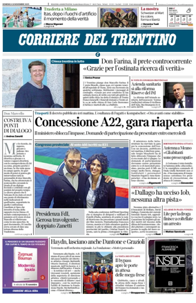 Cover of Corriere del Trentino