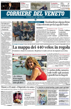Cover of Corriere del Veneto (Venezia e Mestre)