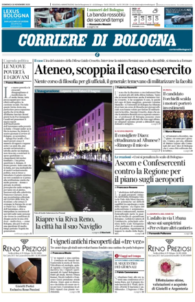 Cover of Corriere di Bologna