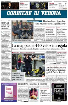 Cover of Corriere di Verona