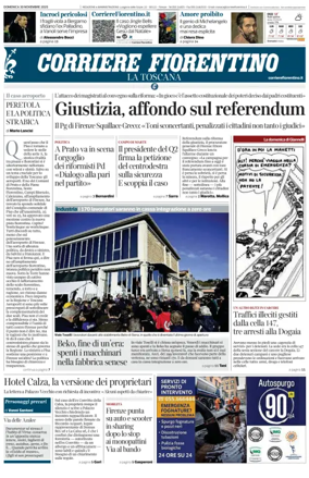 Cover of Corriere Fiorentino