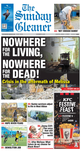 Cover of Jamaica Gleaner