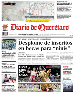 Cover of Diario de Queretaro