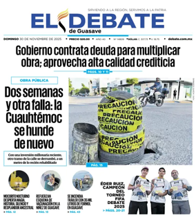 Cover of El Debate de Guasave