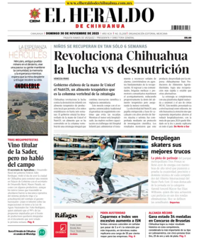 Cover of El Heraldo de Chihuahua