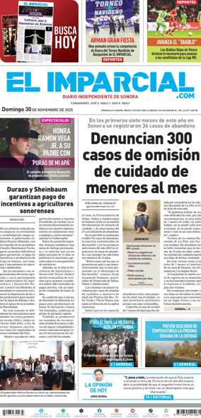 Cover of El Imparcial