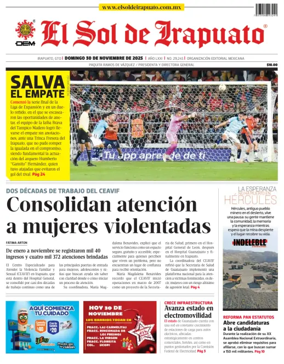 Cover of El Sol de Irapuato