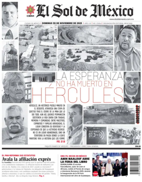 Cover of El Sol de Mexico