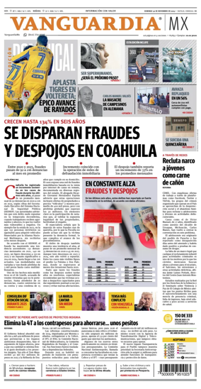 Cover of Vanguardia