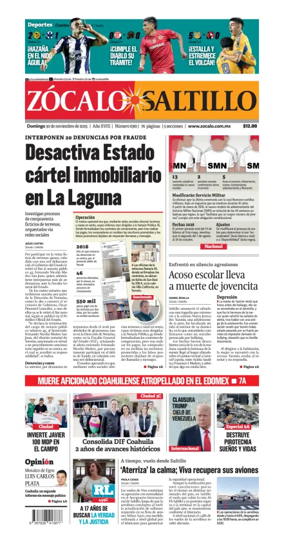 Cover of Zócalo Saltillo