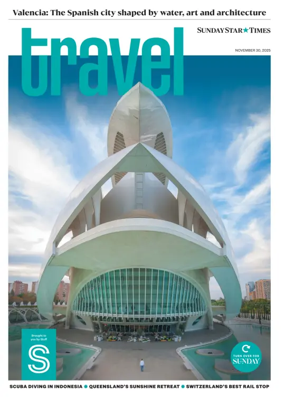 Cover of Sunday Star Times Travel