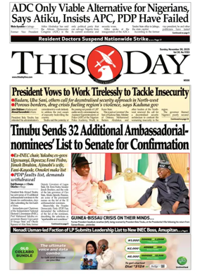 Cover of THISDAY