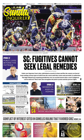 Cover of Philippine Daily Inquirer