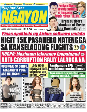 Cover of Pilipino Star Ngayon
