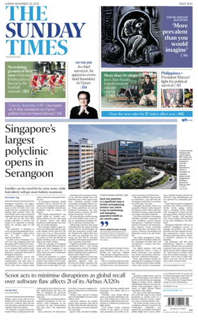 Cover of The Straits Times