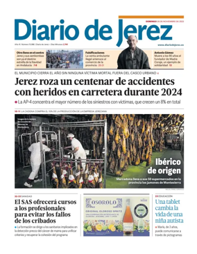 Cover of Diario de Jerez