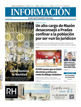 Cover of Diario Informacion (Elche y Vega Baja)