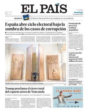 Cover of El País (Catalunya)