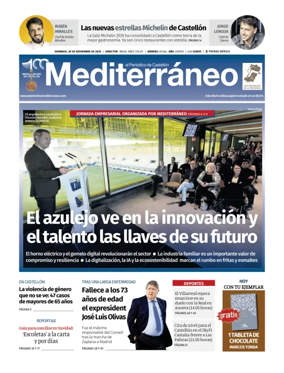 Cover of El Periódico Mediterráneo