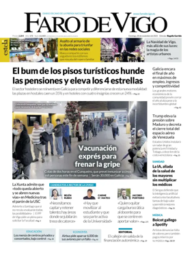 Cover of Faro de Vigo