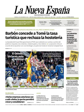 Cover of La Nueva Espana (Oriente)