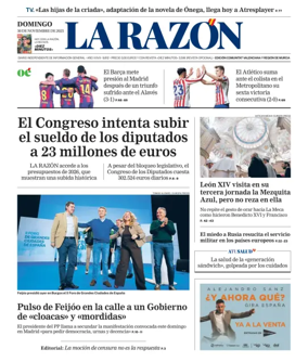 Cover of La Razon (Levante)
